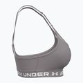 Under Armour Crossback Low tetra gray/white training bra 3