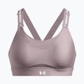 Under Armour Infinity High 2.0 tetra gray/white training bra 4