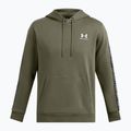 Men's Under Armour Icon Fleece HD sweatshirt marine green/white 5