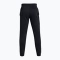 Men's Under Armour Icon Fleece Jgr black/white trousers 7