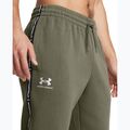 Men's Under Armour Icon Fleece Jgr marine green/white trousers 4