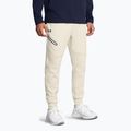 Men's Under Armour Unstoppable Fleece summit white/black trousers