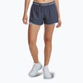 Women's training shorts Under Armour Tech Play Up 2in1 downpour gray / harbor blue / harbor blue