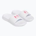 Under Armour Ignite Select women's flip-flops white/white/super pink 2