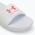 Women's slides Under Armour Ignite Select white/white/super pink 7
