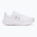 Women's running shoes Under Armour Charged Pursuit 4 white/white/metallic silver 2