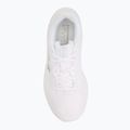 Women's running shoes Under Armour Charged Pursuit 4 white/white/metallic silver 5
