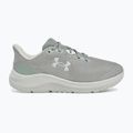Women's running shoes Under Armour Charged Pursuit 4 silica green/silica green/metallic silica