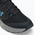 Men's training shoes Under Armour Commit 4 anthracite/steel/ether blue 7