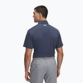 Men's polo shirt Under Armour Tee To Green Pique Polo downpour gray/white 2