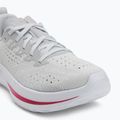 Women's running shoes Under Armour Velociti 4 SE halo gray/mod gray/shaded fuchsia 7