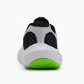 Men's running shoes Under Armour Charged Surge 4 white/hyper green/black 6