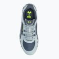 Under Armour Charged Bandit Trail 3 men's running shoes downpour gray/harbor blue/hyper green 5