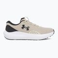 Men's running shoes Under Armour Charged Surge 4 khaki base/summit white/castlerock