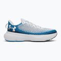Under Armour Infinite white/electric blue/white men's running shoes 2