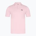 Men's polo shirt Under Armour Matchplay Polo prime pink/midnight navy