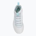 Under Armour CURRY 4 FLOTRO basketball shoes white/stream/metallic silver 5