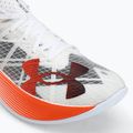 Men's running shoes Under Armour Velocity Elite 2 white/ares red/black 7