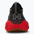 Men's shoes Under Armour Phantom 4 black/lava red/metallic silver 6