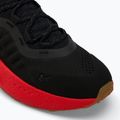 Men's shoes Under Armour Phantom 4 black/lava red/metallic silver 7