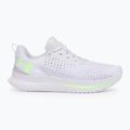 Men's running shoes Under Armour Velociti 4 white/white/hyper green 8