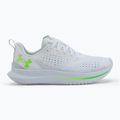 Men's running shoes Under Armour Velociti 4 white/white/hyper green 2