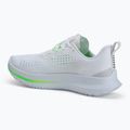 Men's running shoes Under Armour Velociti 4 white/white/hyper green 3