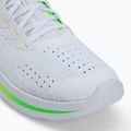 Men's running shoes Under Armour Velociti 4 white/white/hyper green 7