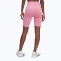 Women's training shorts Under Armour Vanish Seamless Washed shaded fuchsia / white 3