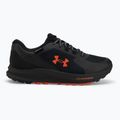 Men's running shoes Under Armour Charged Bandit Trail 3 black/black/fire 2