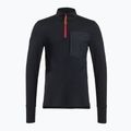 Men's running top Under Armour Trail Run Quarter Zip black/reflective