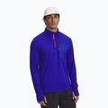 Men's running top Under Armour Trail Run Quarter Zip royal/reflective