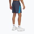 Men's running shorts Under Armour Launch Pro 7" downpour gray / ether blue / reflective 3