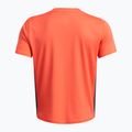 Children's football T-shirt Under Armour Challenger Train fire/downpour gray/white 2