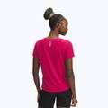 Women's running T-shirt Under Armour UA Launch Camo shaded fuchsia/reflective 2