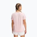 Women's training top Under Armour Tech V-Twist prime pink/white 2