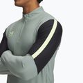 Men's football sweatshirt Under Armour Challenger Pro 1/4 Zip silica green / black / sonic yellow 3