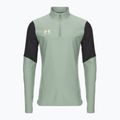 Men's football sweatshirt Under Armour Challenger Pro 1/4 Zip silica green / black / sonic yellow 4
