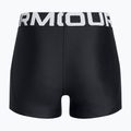 Children's training shorts Under Armour HeatGear black/white 2