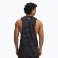 Men's Under Armour Project Rock Camo Tank anthracite/black/hyper green T-shirt 2
