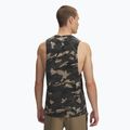 Under Armour men's Project Rock Camo Tank city khaki/baroque green/white clay t-shirt 2