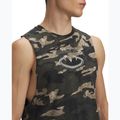 Under Armour men's Project Rock Camo Tank city khaki/baroque green/white clay t-shirt 3