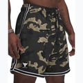 Men's shorts Under Armour Project Rock Mesh baroque green / white 4