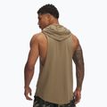 Men's sweatshirt Under Armour Project Rock Wire SL bayou / white clay 2