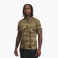 Men's training shirt Under Armour Project Rock Iso Chill SS bayou/timberwolf taupe/baroque green