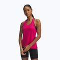 Women's running tank top Under Armour Launch Camo Singlet shaded fuchsia/reflective