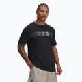 Men's T-shirt Under Armour LC Fly In Logo black/downpour gray