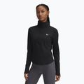Women's longsleeve Under Armour Motion 1/2 Zip black/white
