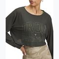 Women's Under Armour Project Rock IP baroque green/city khaki/city khaki longsleeve 4