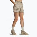 Women's shorts Under Armour Project Rock Terry city khaki / hyper green